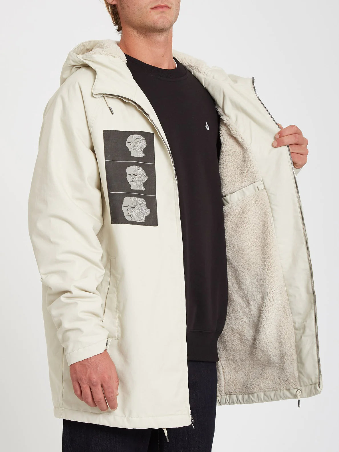 Volcom Parka Volster - Whitecap Grey