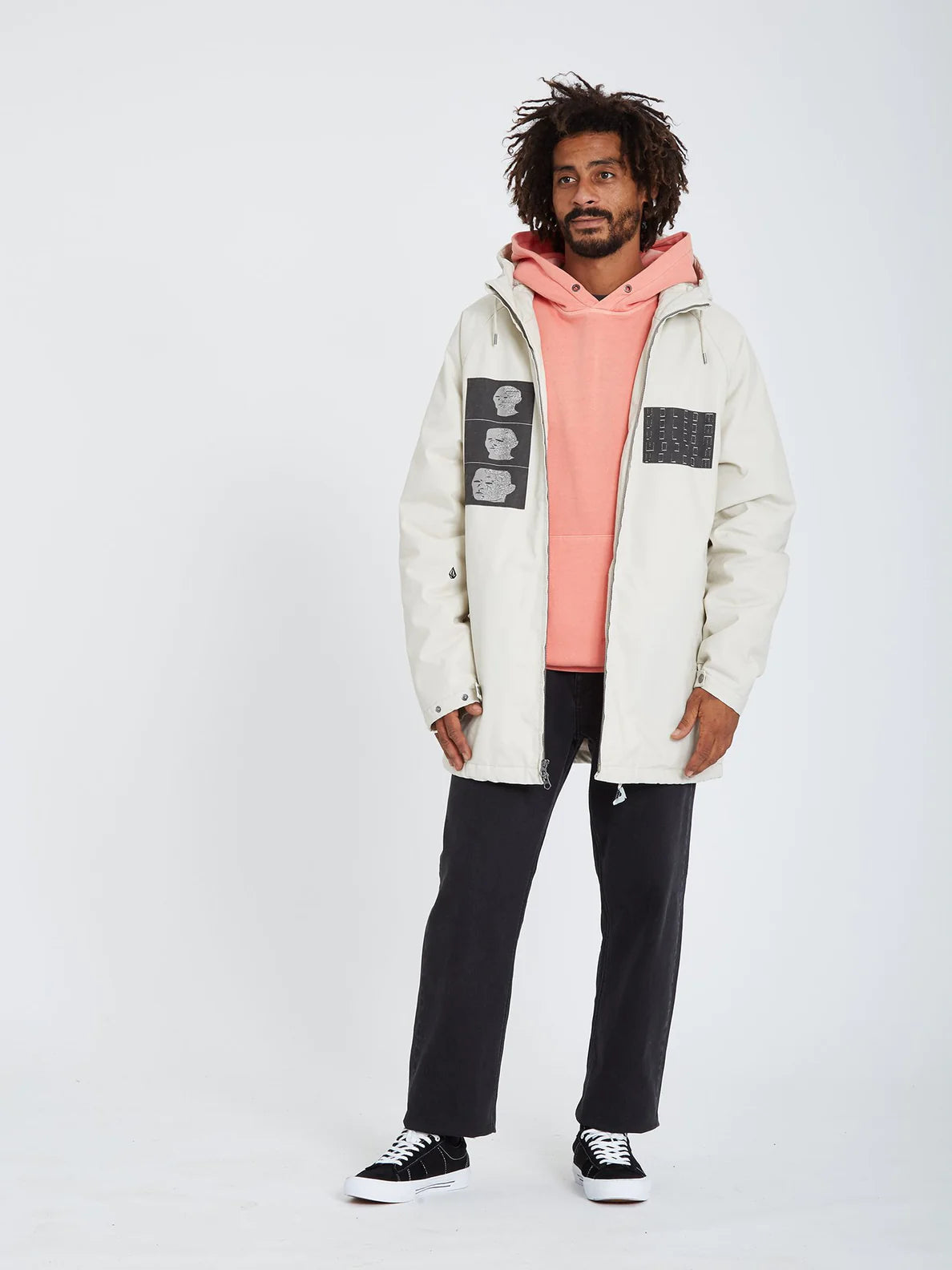 Volcom Parka Volster - Whitecap Grey