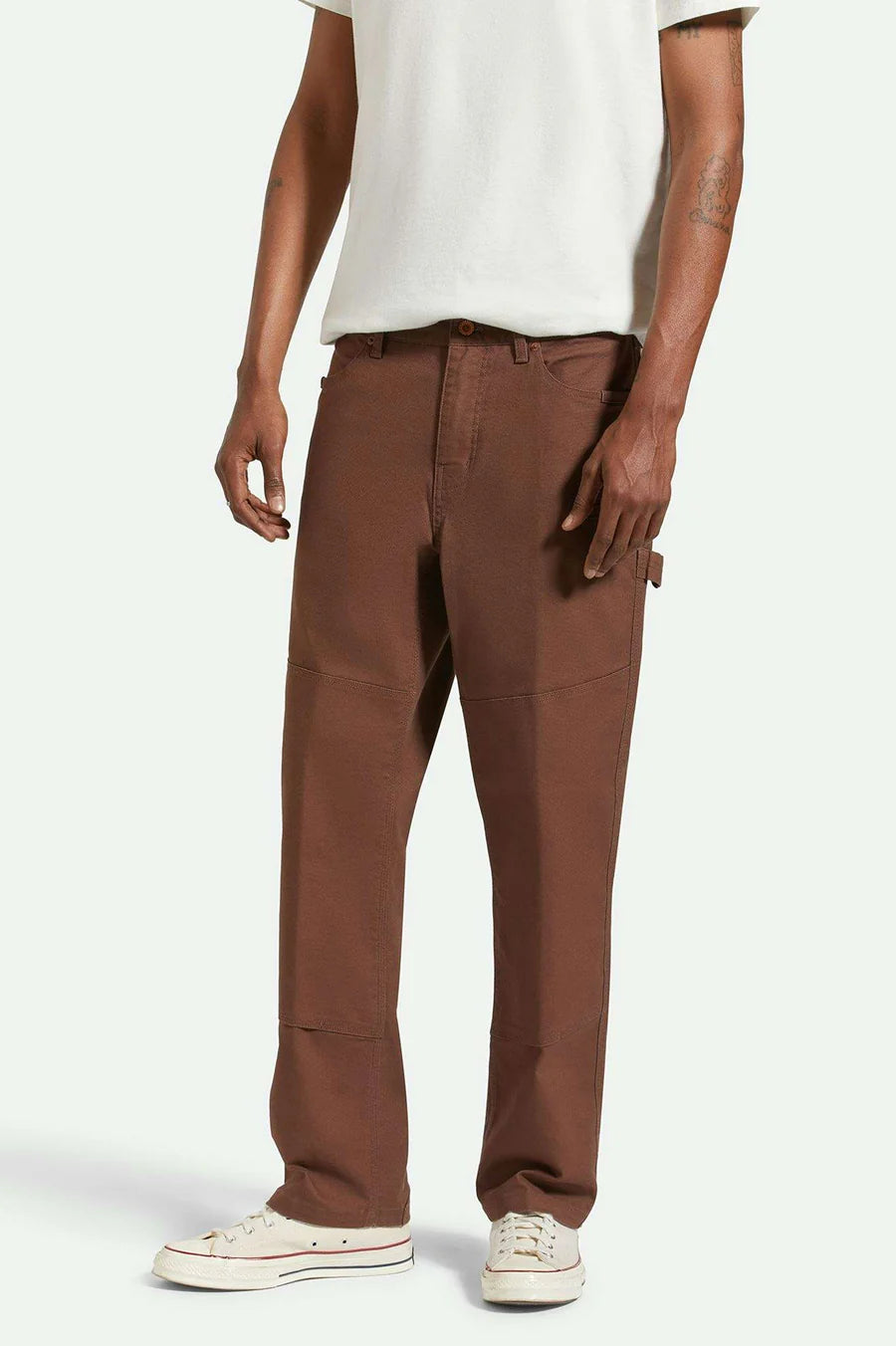 Brixton Pantalón Builders Carpenter Stretch Pant - Pinacone Brown