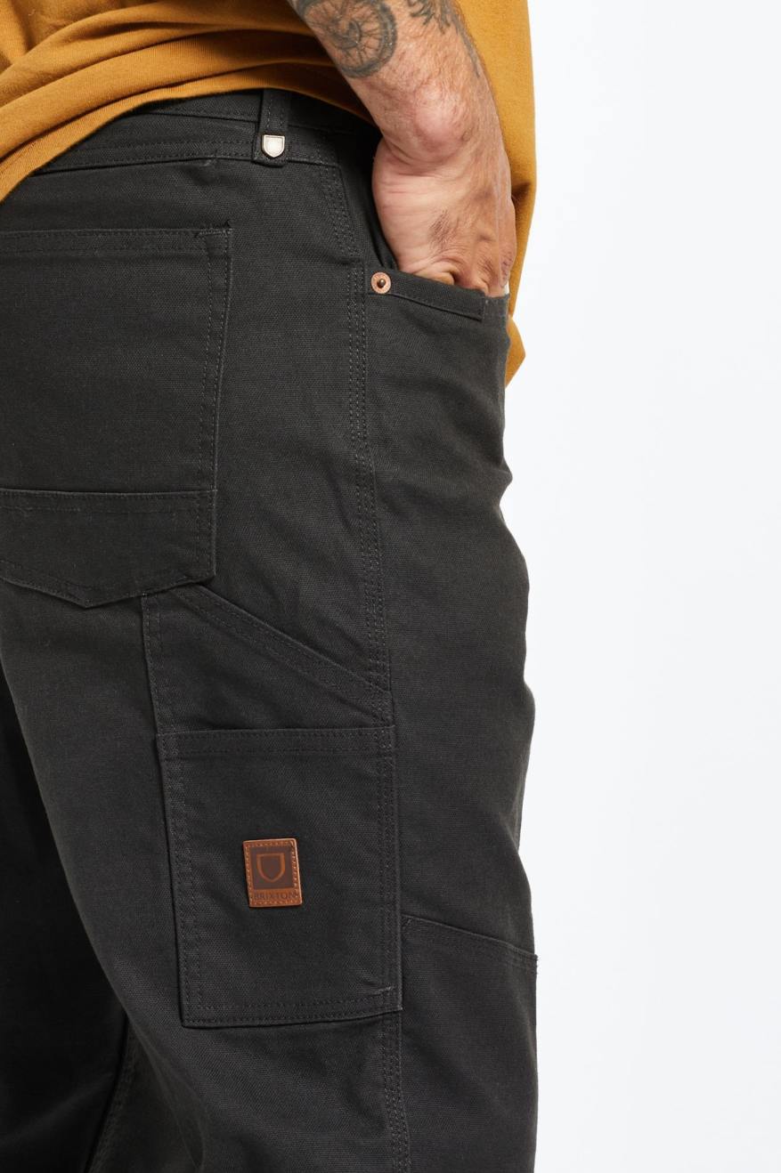 Brixton Pantalón Builders Carpenter Stretch Pant - Washed Black