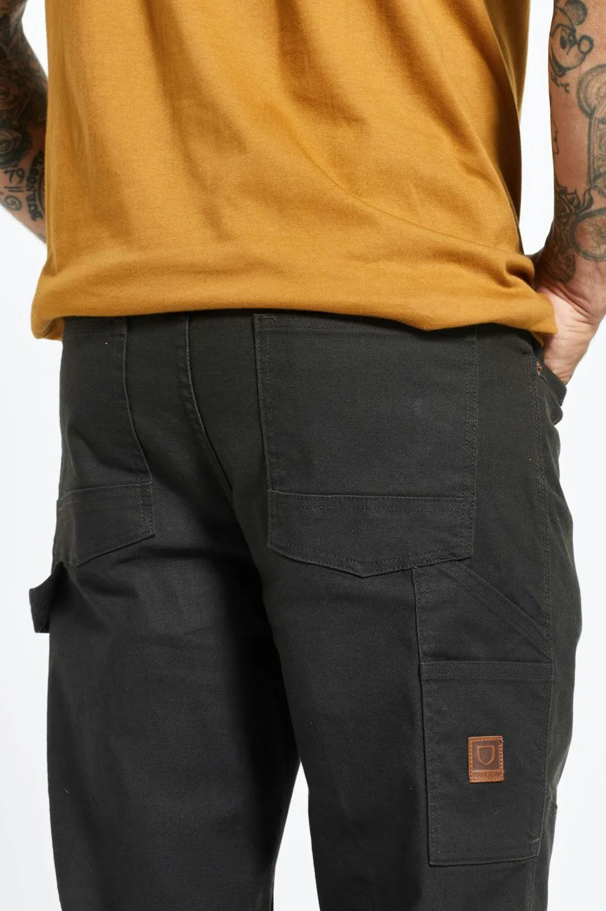 Brixton Pantalón Builders Carpenter Stretch Pant - Washed Black