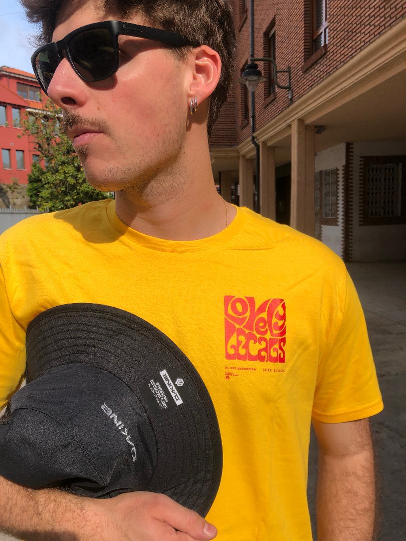 El Pez Escorpión Camiseta "Lovely T-Shirt" - Amarillo