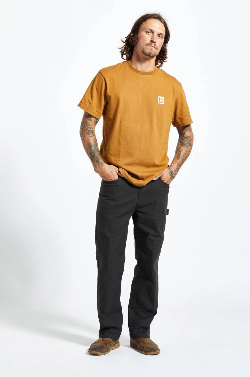 Brixton Pantalón Builders Carpenter Stretch Pant - Washed Black