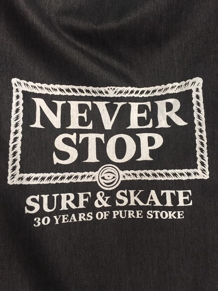 Tote bag Never Stop 30 aniversario - Grey