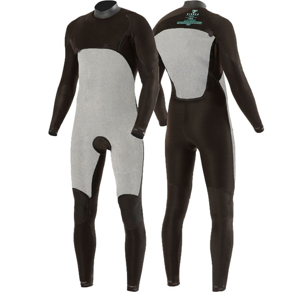 Vissla Neopreno 7 Seas Comp 4/3 Chest Zip Full Suit - BL2
