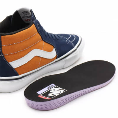 Vans Skate Grosso Mid - Orange/Navy